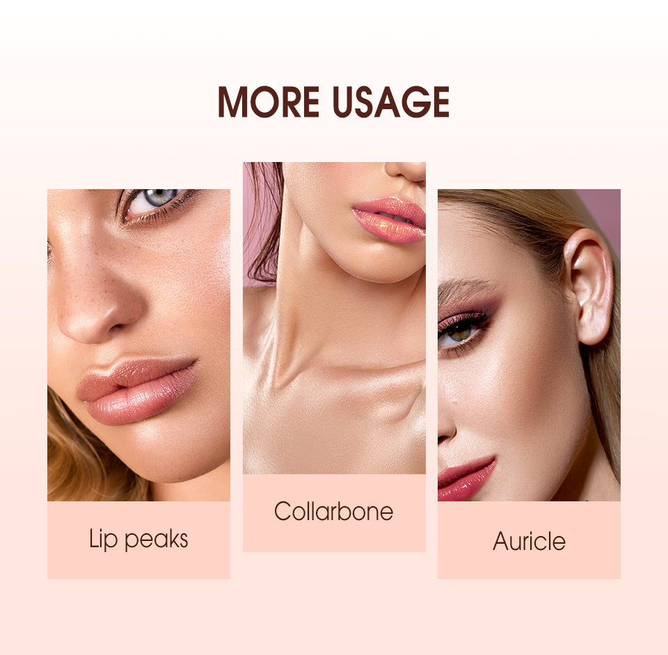O.TWO.O 3D Glitter Glow Highlight Palette – Multi-Dimensional Radiance | UAE