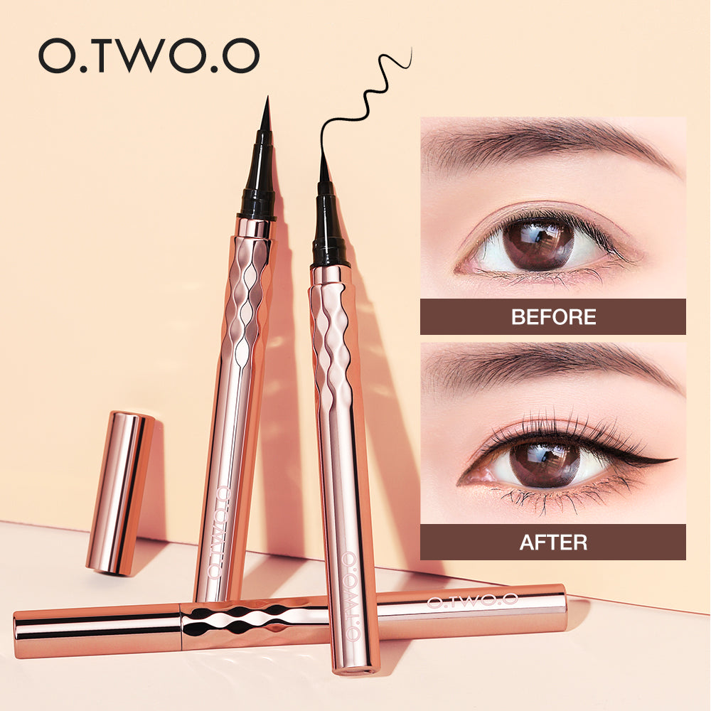 O.TWO.O Gold Embroidery Eyeliner – Waterproof Precision Liner | UAE