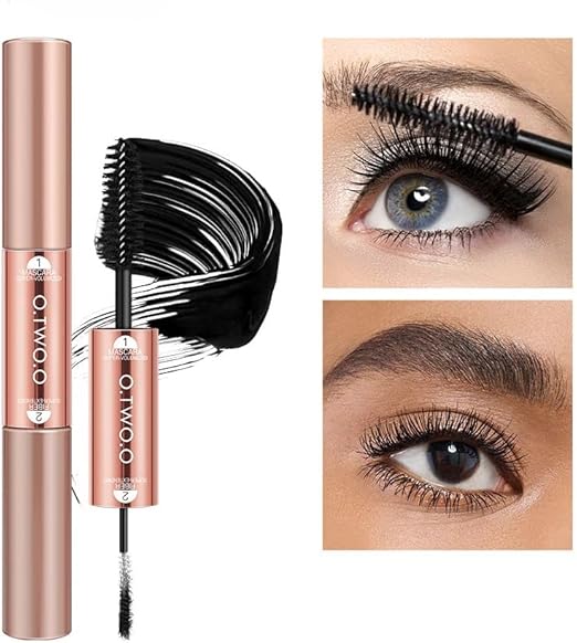 O.TWO.O Miracle 2 in 1 Mascara – Lengthening & Volumizing Double Brush | UAE