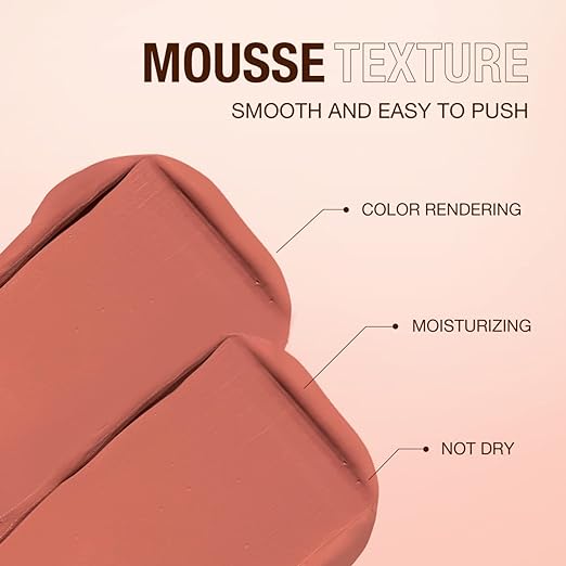O.TWO.O Mousse Glow Colour Bounce Blush – Airy Texture & Natural Radiance | UAE