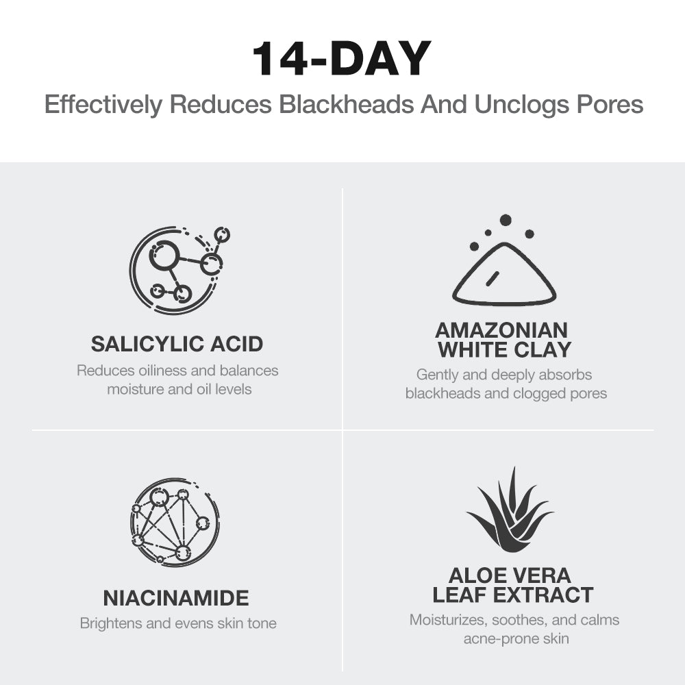 SKINEVER Salicylic Acid Deep Pore Cleansing Mud Mask – Detox & Oil Control | Acne-Prone Skin Care | UAE