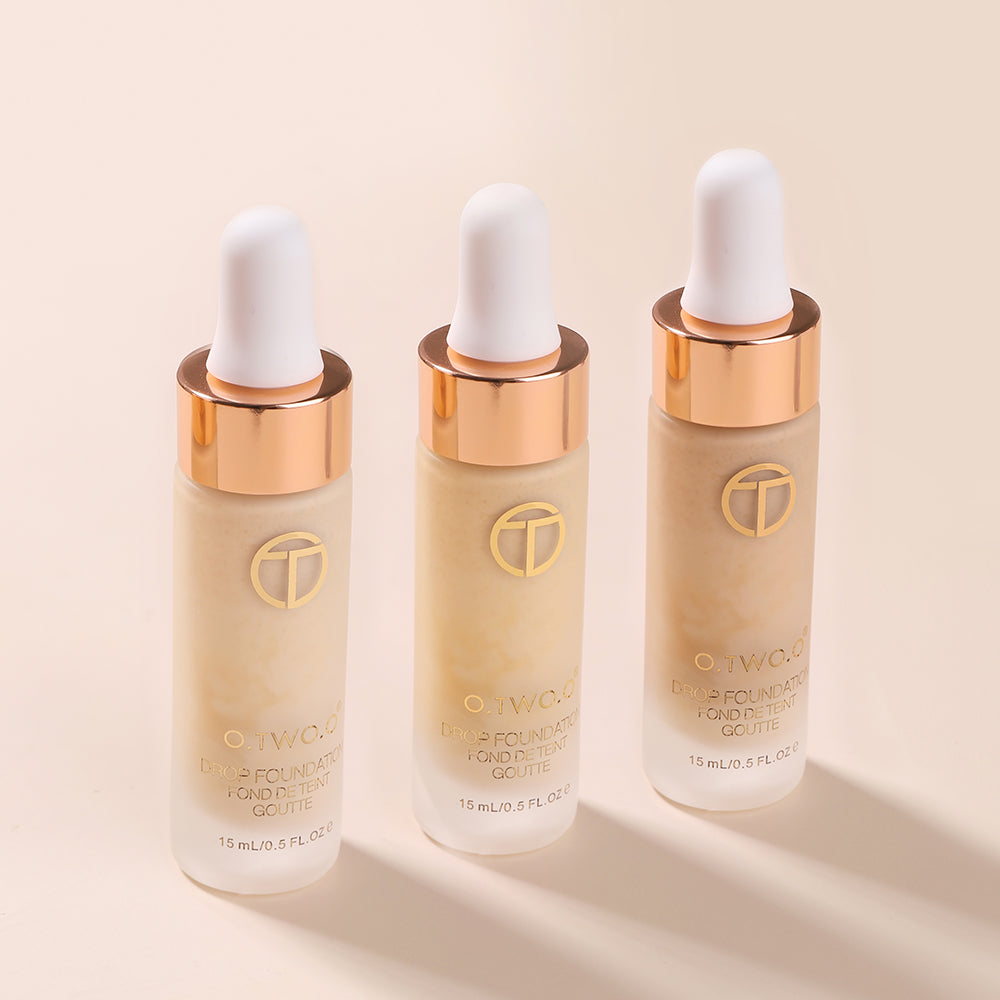 O.TWO.O Drop Foundation – Lightweight Oil Control & Full Coverage Makeup | UAE