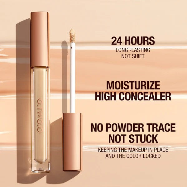 O.TWO.O Lightweight & Seamless Concealer – Full Coverage, Crease-Free Liquid Concealer | UAE