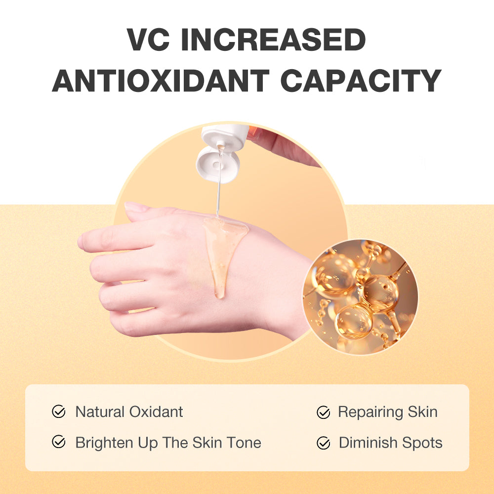 SKINEVER Vitamin C Brightening Facial Cleanser – Deep Cleansing & Glow Boosting Daily Face Wash | UAE