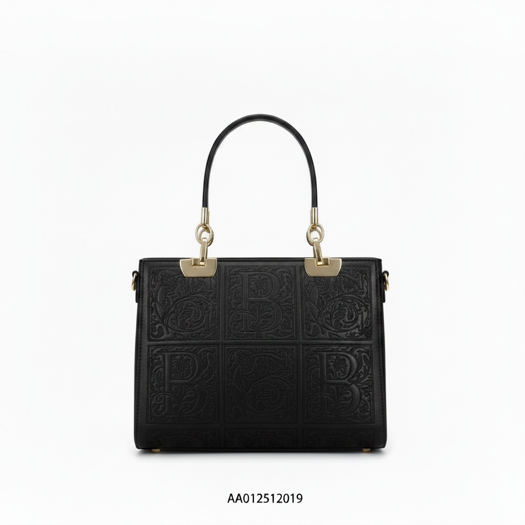 Chrisbella Luxury Monogram Handbag | Structured Tote Bag for Women UAE