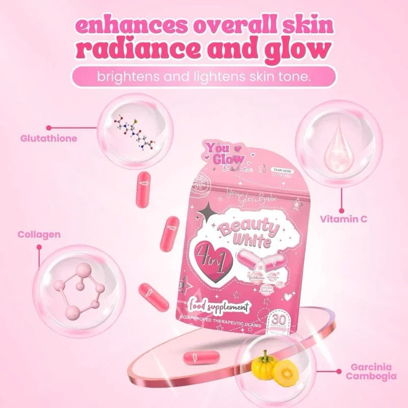 You Glow Babe Whitening Combo – Sheppu Soap + Capsules | Inner & Outer Glow | UAE