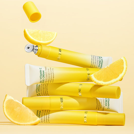 Skinever 5X Vitamin C Eye Cream | Brightening Dark Circle Care UAE