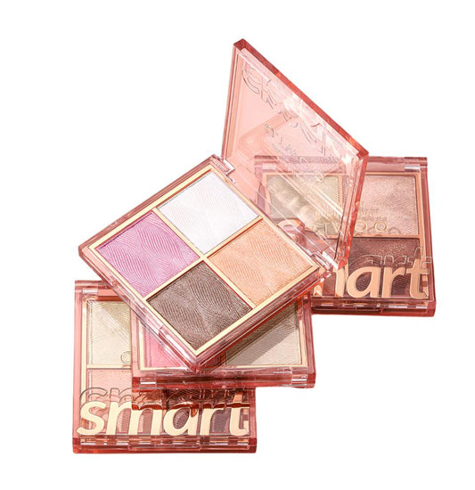 O.TWO.O 3D Glitter Glow Highlight Palette – Multi-Dimensional Radiance | UAE