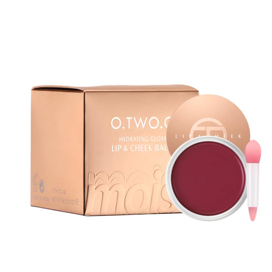 O.TWO.O Moist Hydrating Gloss & Cheek Balm – 2-in-1 Glow for Lips & Cheeks | UAE