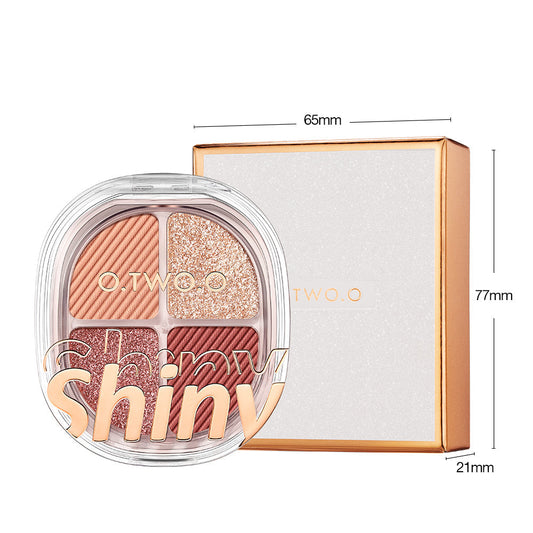 O.TWO.O Luxurious Dazzling Eyeshadow Palette | Highly Pigmented Eye Makeup UAE