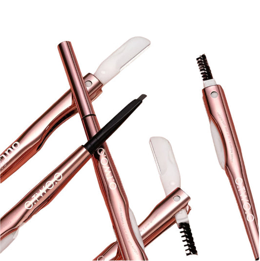 O.TWO.O 3-in-1 Eyebrow Pen – Pencil, Brush & Scraper for Perfect Brows | UAE