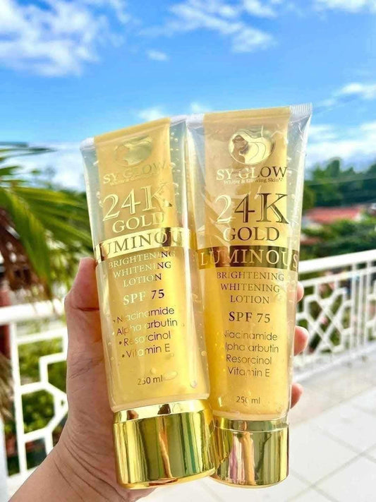 SY Glow Lotion SPF 75 – Brightening & Sun Protection Skincare |UAE