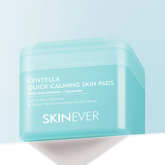 SKINEVER Centella Quick Relief Hydrating Toner Pads – Soothing & Moisturizing Cica Toner Pads for Sensitive Skin | UAE