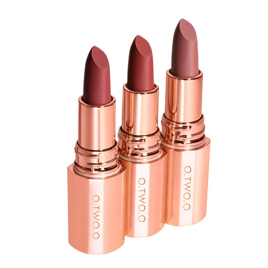 O.TWO.O Intense Misty Kiss Lock Colour Matte Lipstick – 11 Bold Shades | UAE