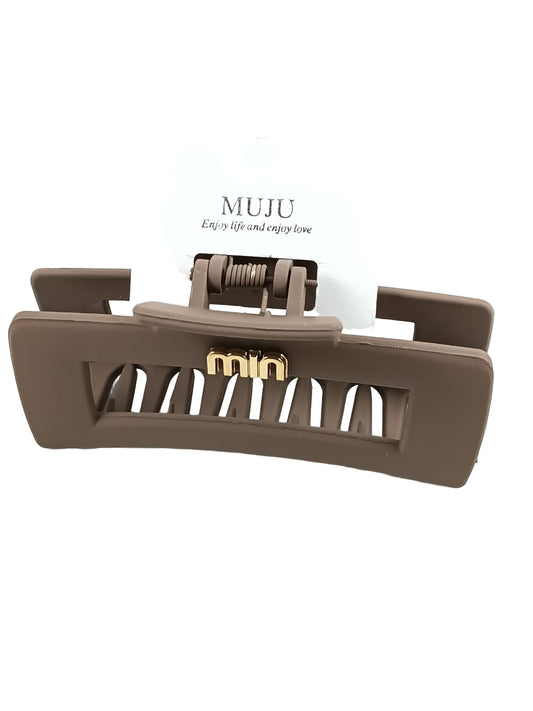 MUJU Matte Textured Hair Claw – MIX Color Non-Slip Strong Hold Hair Clips Set for Thick & Fine Hair | UAE